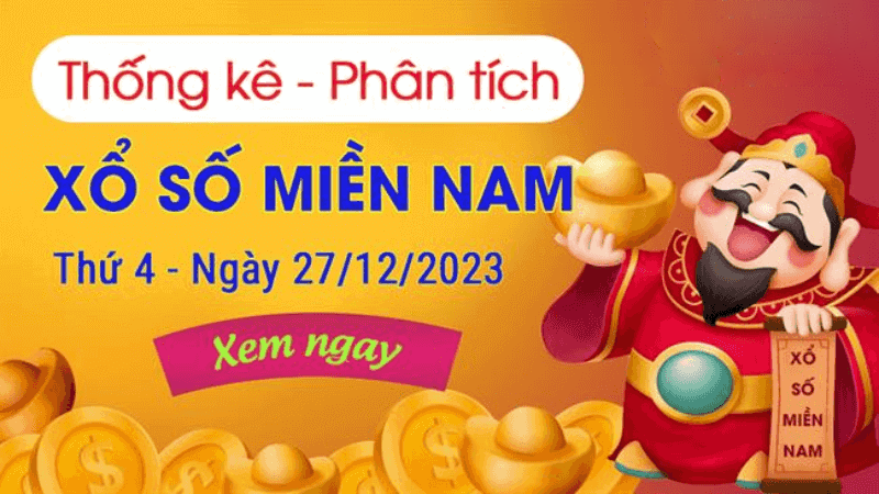 Thống kê XSMN 27/12 thứ 4 - Phân tích xổ số miền Nam 27/12 Thống kê XSMN 27/12 thứ 4 - Phân tích xổ số miền Nam 27/12