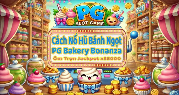 Cách Nổ Hũ Bánh Ngọt PG Bakery Bonanza Ôm Trọn Jackpot X35000!