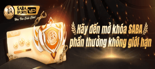 Thể thao SABA – Đua Cấp Huy Hiệu Chiết khấu đến 0.4%, không giới hạn!