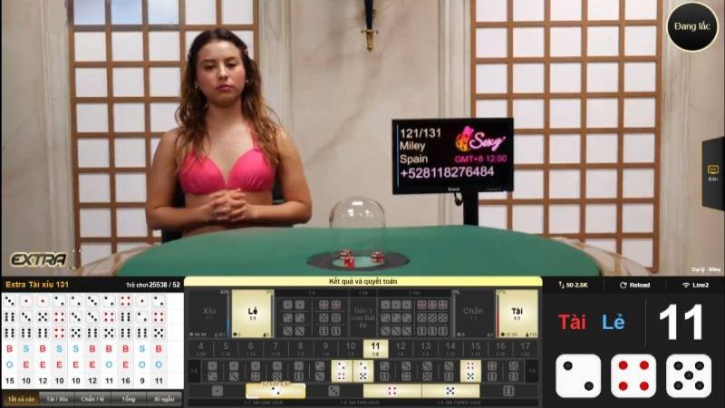 AE Sexy Extra Sicbo Tài Xỉu, Cách Chơi Game Tài Xỉu Online