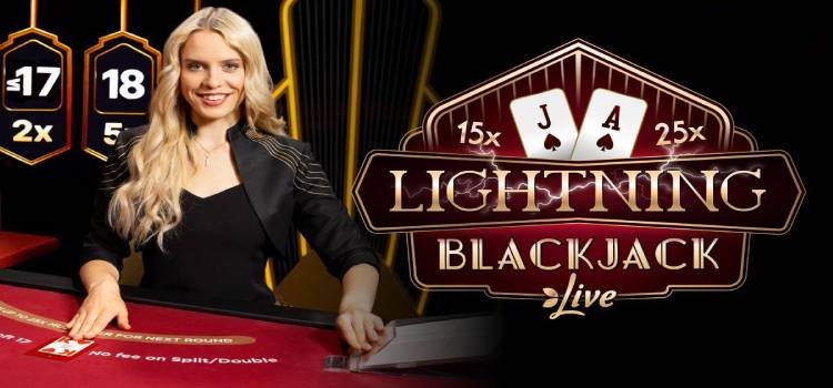 Evolution Lightning Blackjack Live