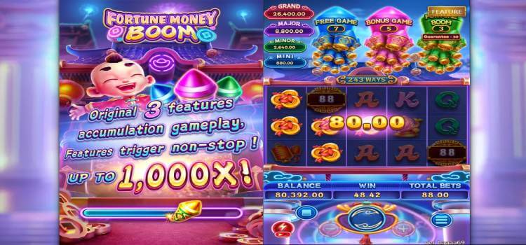 Fa Chai Fortune Money Boom Slot Game