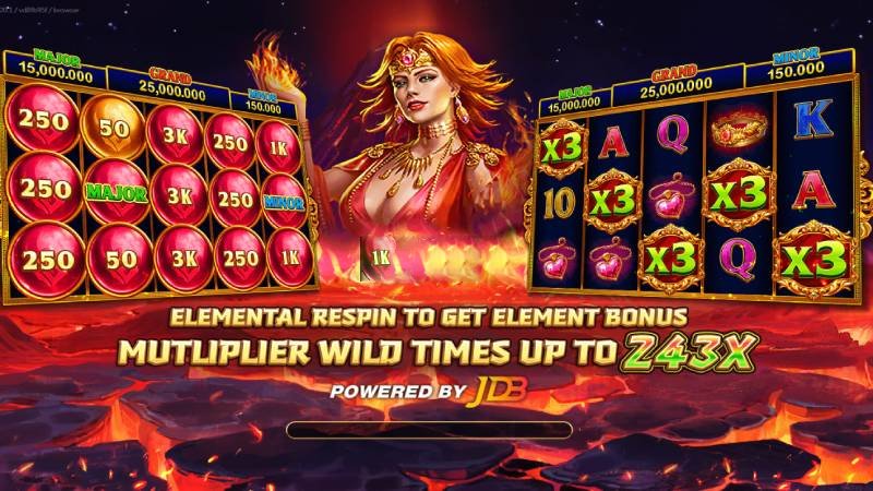 JDB Elemental Link Fire Slot Game
