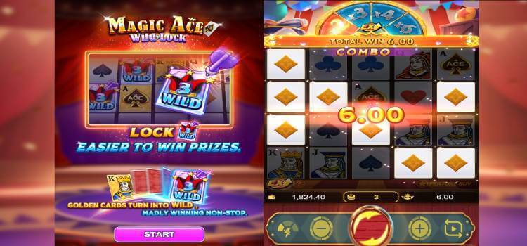 JDB Magic Ace Wild Lock Slot Game