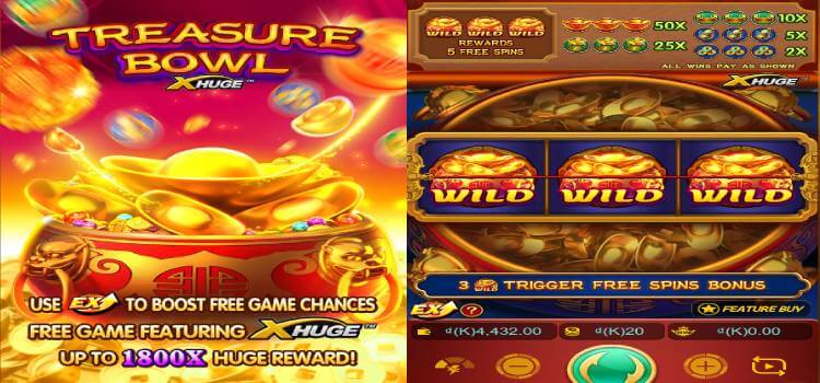 JDB Treasure Bowl Slot Game, Demo Treasure Bowl