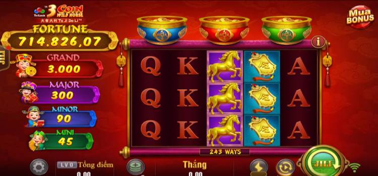 Game Nổ Hũ JILI Coin Wild Horse Demo Miễn Phí